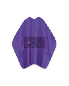 Trend Design Peignoir de Coupe Violet - Cape Professionnelle 135x150cm