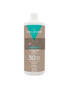 VALQUER Révélateur Oxydant Premium 30 Vol (9%) 1000 ml – Émulsion Crème Enrichie à l'Huile d'Argan