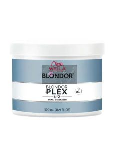 Wella Professionals BlondorPlex Mask Nº2 500ml - Masque Réparateur Intense pour Cheveux Blonds