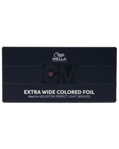 Wella Professionals Papier Aluminium XL pour Mèches et Colorations Professionnelles