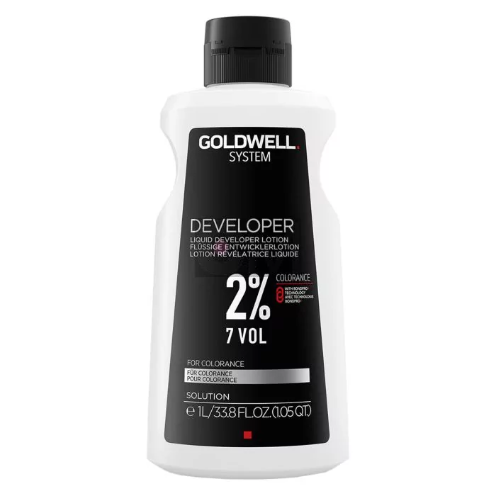 Goldwell System Developer 2% 1L - Oxydant Professionnel pour Coloration Capillaire