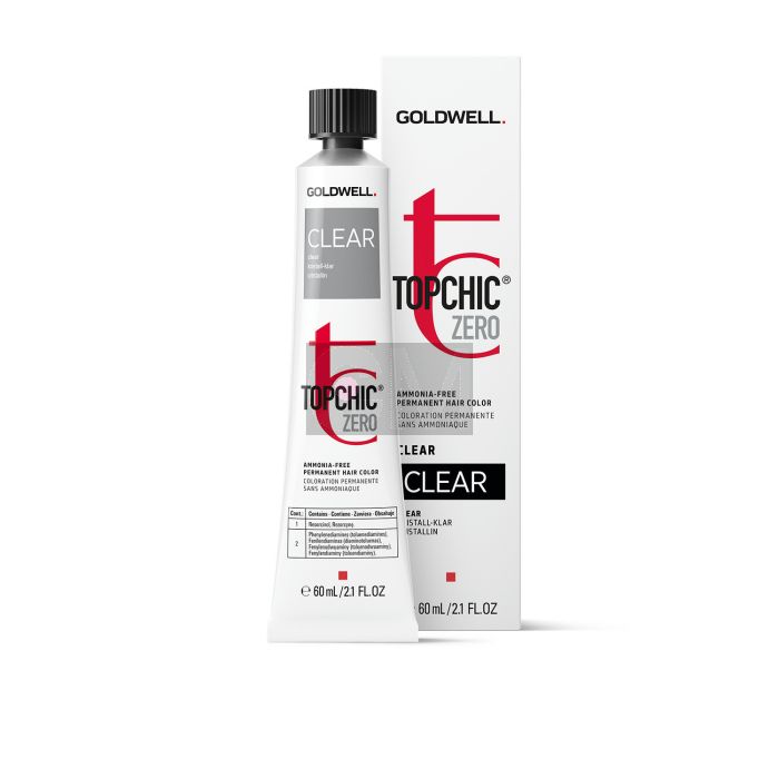 Goldwell Topchic Zero Clear 60ml - Coloration Demi-Permanente Sans Ammoniaque
