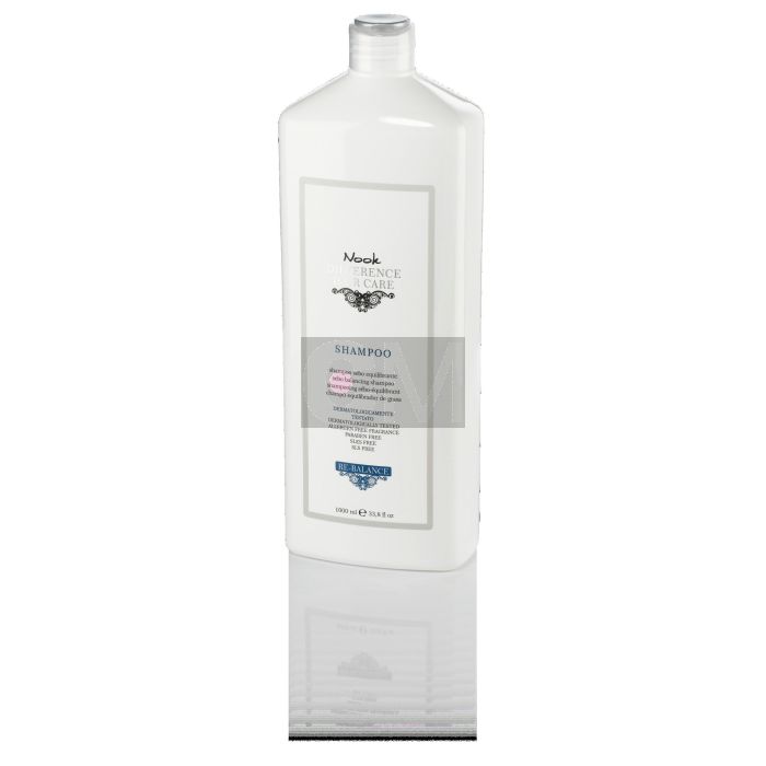 NOOK Difference Hair Care Shampooing Re-Balance 1000ml - Régulation Sébum