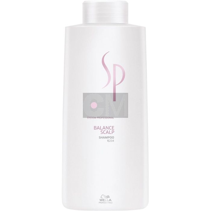 Wella Professionals SP Balance Scalp Shampoo 1L – Soin Apaisant Cuir Chevelu Sensible